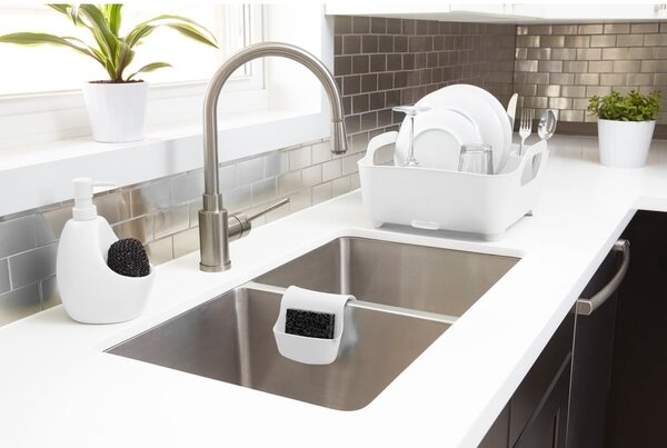 Dozator de săpun lichid alb din ceramică 590 ml Joey – Umbra