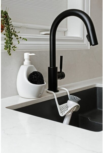 Dozator de săpun lichid alb din ceramică 590 ml Joey – Umbra
