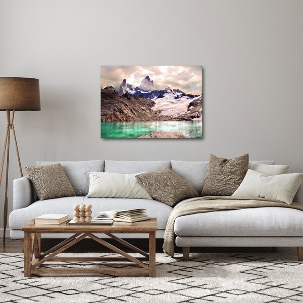 Tablou cu lac montan (70x50 cm)