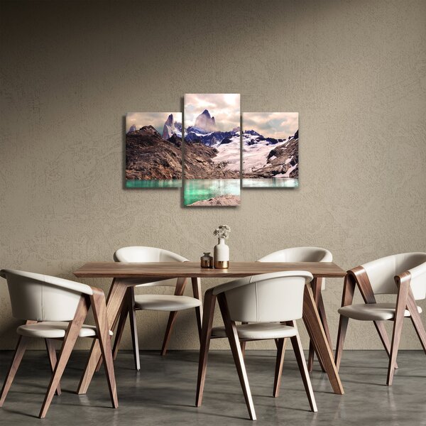 Tablou cu lac montan (90x60 cm)