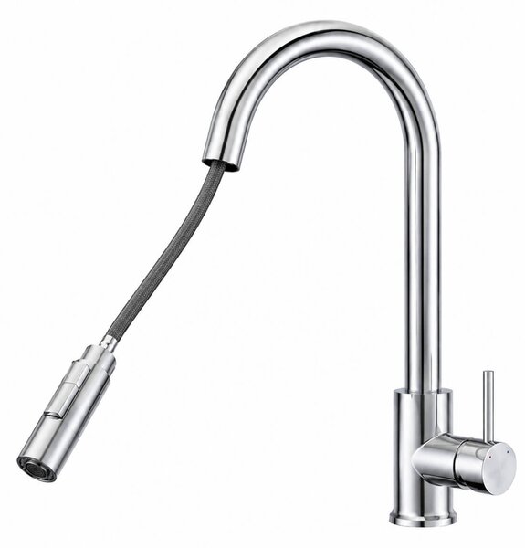 Ruvetti Idelo chiuveta cu baterie și accesorii gri/oțel KG_IDELO120_GR_KORR-BS