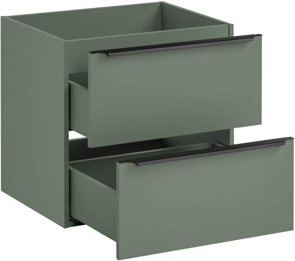 Comad Sombra Green dulap 60x46x57 cm sub chiuveta pe perete verde SOMBRA GREEN 82-60-46-2S
