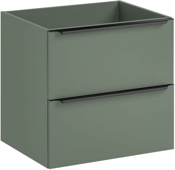 Comad Sombra Green dulap 60x46x57 cm sub chiuveta pe perete verde SOMBRA GREEN 82-60-46-2S