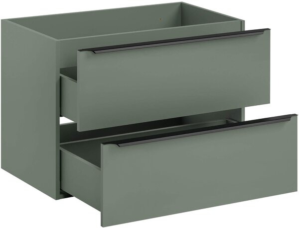 Comad Sombra Green dulap 80x46x57 cm sub chiuveta pe perete verde SOMBRA GREEN 82-80-46-2S