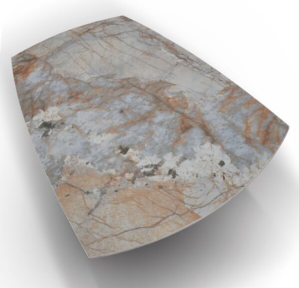 Masă ceramică Terra Nova, cu sistem rotativ de extindere - 160 cm