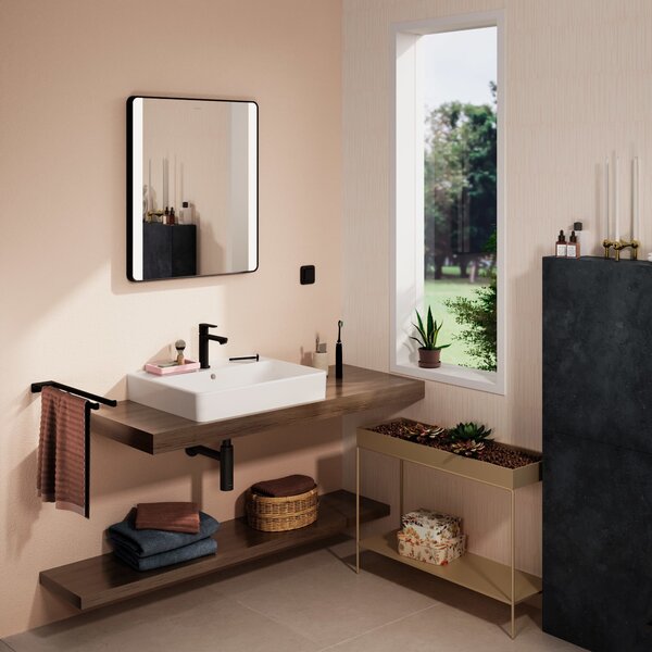 Hansgrohe Xanuia Q lavoar 60x48 cm dreptunghiular clasică-de blat alb luciu 60243450