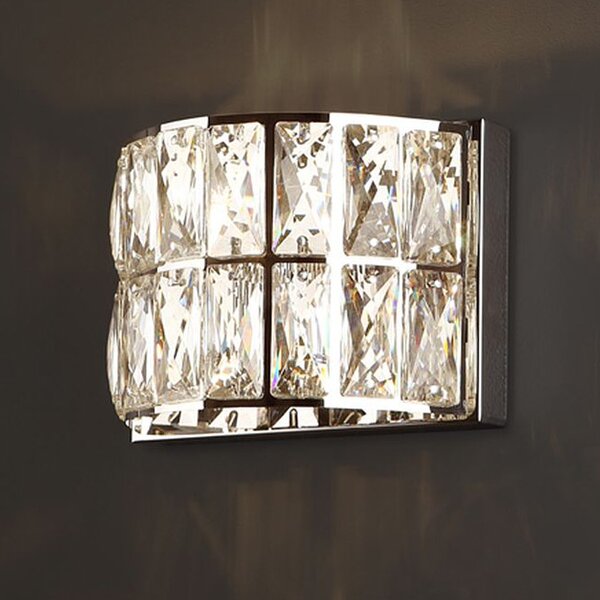 MaxLight Diamante lampă de perete 1x42 W crom W0204
