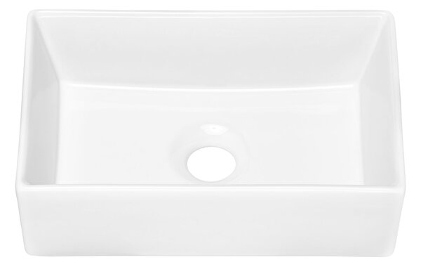 Comad Gaja lavoar 35x22 cm dreptunghiular de blat alb luciu UN-GAJA35-SW 78570A(35)