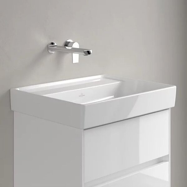 Villeroy & Boch fienro lavoar 55x44 cm dreptunghiular clasică-mobilier alb luciu 4A3358R1