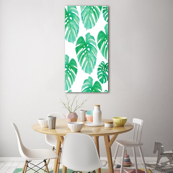 Fotografie imprimată pe sticlă Monstera