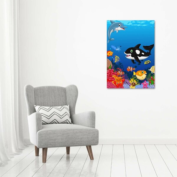 Tablou canvas Lumea subacvatica