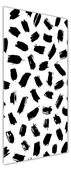 Tablou acrilic pata alb-negru