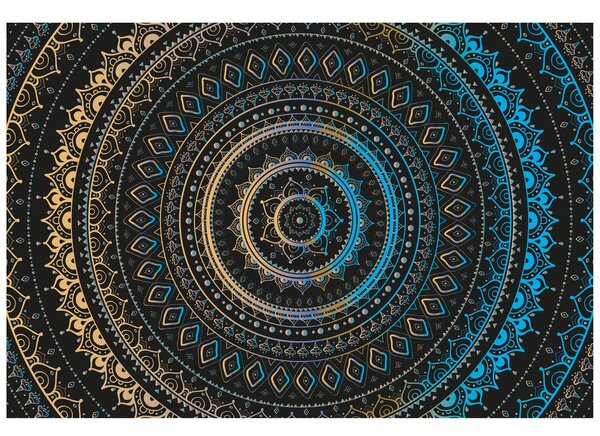 Tapet Mandala cu model de soare