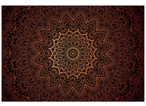 Tapet Mandala vintage în stil indian