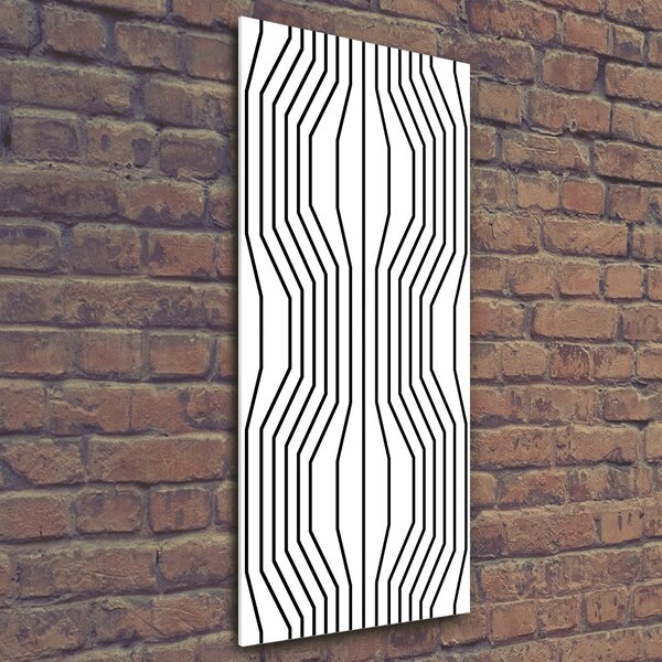 Tablou pe acril linii geometrice