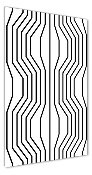 Tablou pe acril linii geometrice