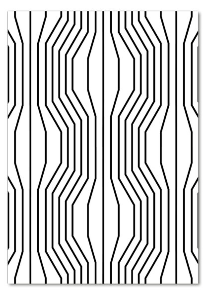 Tablou pe acril linii geometrice