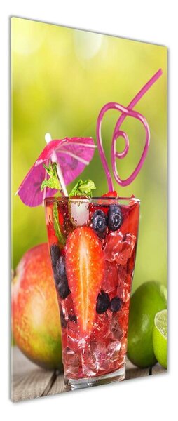 Tablou Printat Pe Sticlă cocktail de fructe