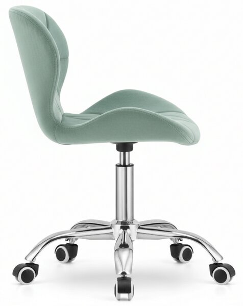 Scaun de birou mentolat AVOLA VELVET