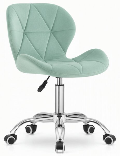 Scaun de birou mentolat AVOLA VELVET