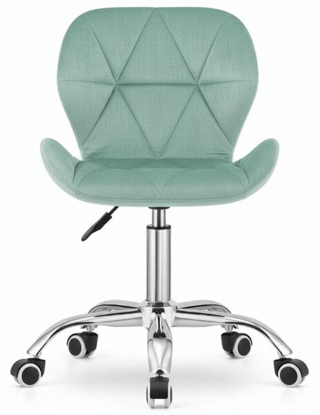 Scaun de birou mentolat AVOLA VELVET