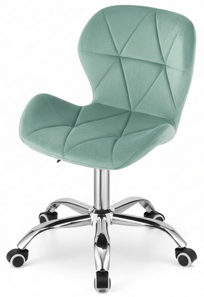 Scaun de birou mentolat AVOLA VELVET