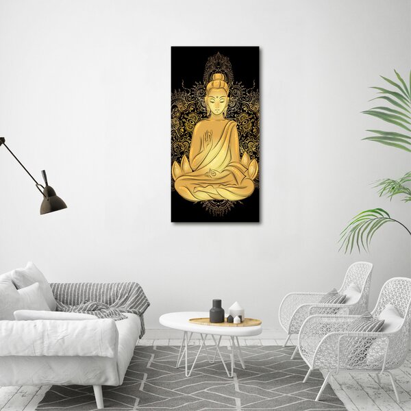 Tablou pe pe sticlă Buddha Mandala