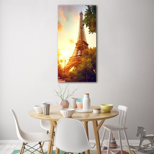 Tablou sticlă Turnul Eiffel din Paris