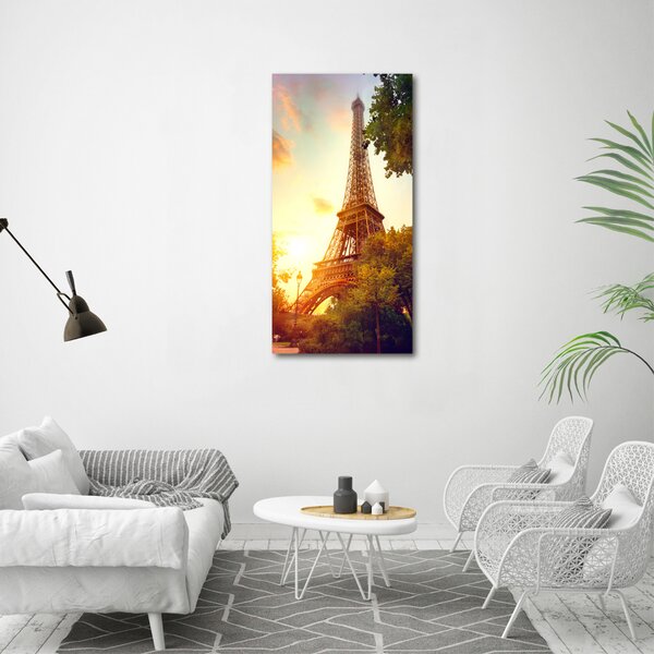 Tablou sticlă Turnul Eiffel din Paris