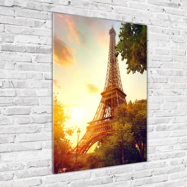 Tablou sticlă Turnul Eiffel din Paris