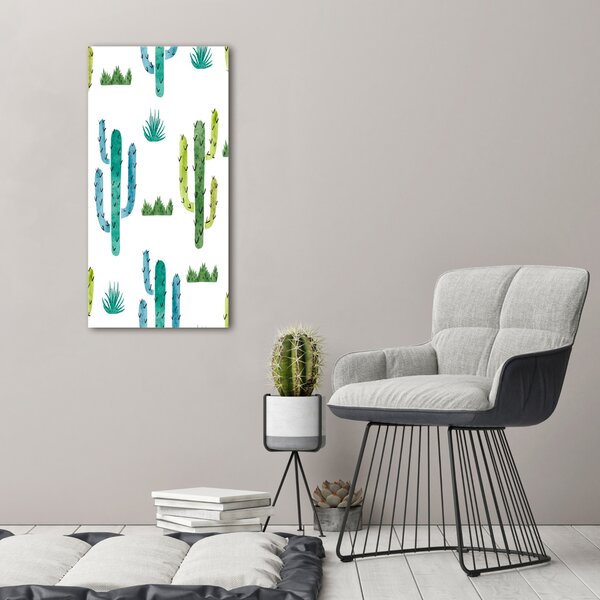 Print pe canvas cactuși