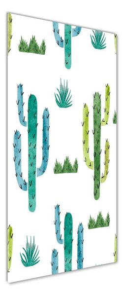 Tablou Printat Pe Sticlă cactuși