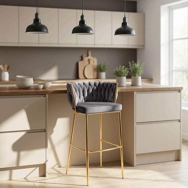 Scaun bar Frenar 2 (gri) . Promo -16%. 1118851