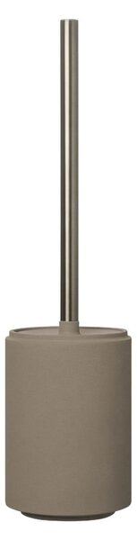 Perie de WC bej din beton Creto – Blomus