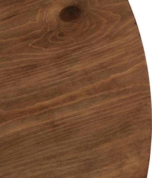 Masă sufragerie Luchan (stejar rustic + negru) (pentru 4 persoane). Promo -13%. 1119030
