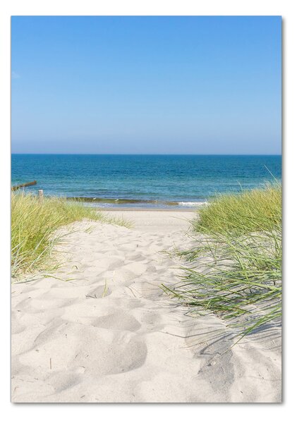 Tablou din Sticlă dune de coastă