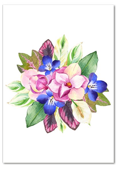 Imagine de sticlă Buchet de flori