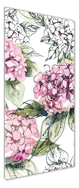 Tablou din Sticlă Hortensie