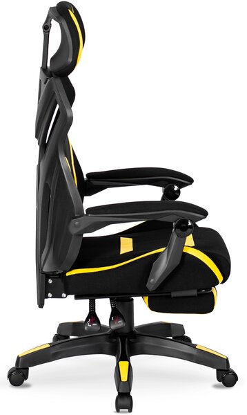 Fotoliu gaming Mananera (negru + Galben) . Promo -20%. 1118872