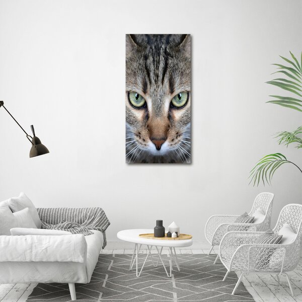 Imprimare tablou canvas ochi de pisica