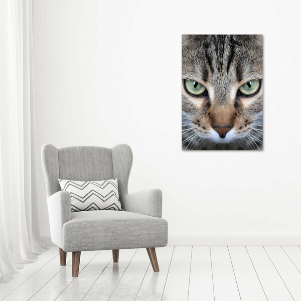 Imprimare tablou canvas ochi de pisica
