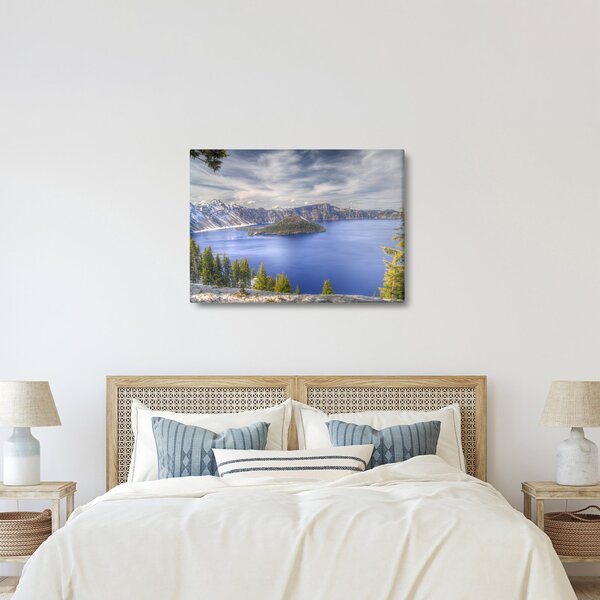 Tablou lacul montan (70x50 cm)