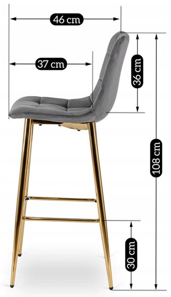 Scaun sufragerie Abisales (gri) . Promo -12%. 1118896