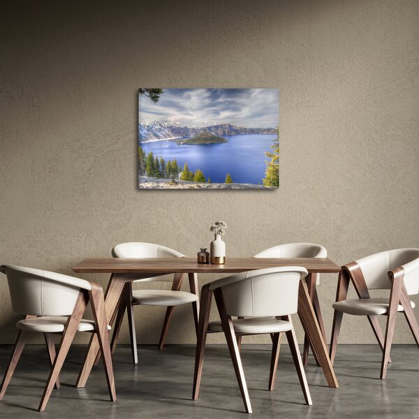 Tablou lacul montan (70x50 cm)