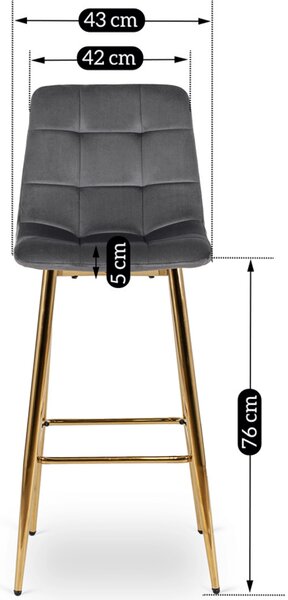 Scaun sufragerie Abisales (gri) . Promo -12%. 1118896