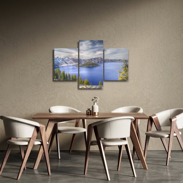 Tablou lacul montan (90x60 cm)