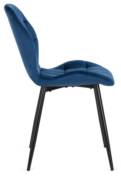 Scaun sufragerie Ligado (albastru marin) . Promo -12%. 1118938