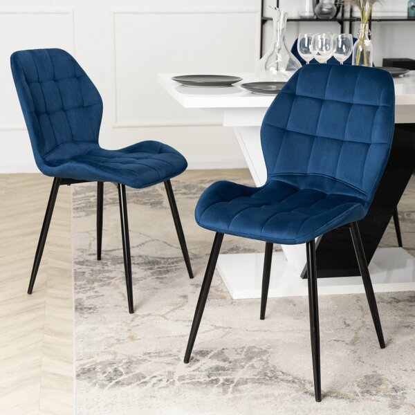 Scaun sufragerie Ligado (albastru marin) . Promo -12%. 1118938