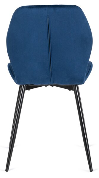 Scaun sufragerie Ligado (albastru marin) . Promo -12%. 1118938