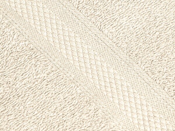 Prosop CLARYSSE ELEGANCE 70x140 cm crem, 100% bumbac